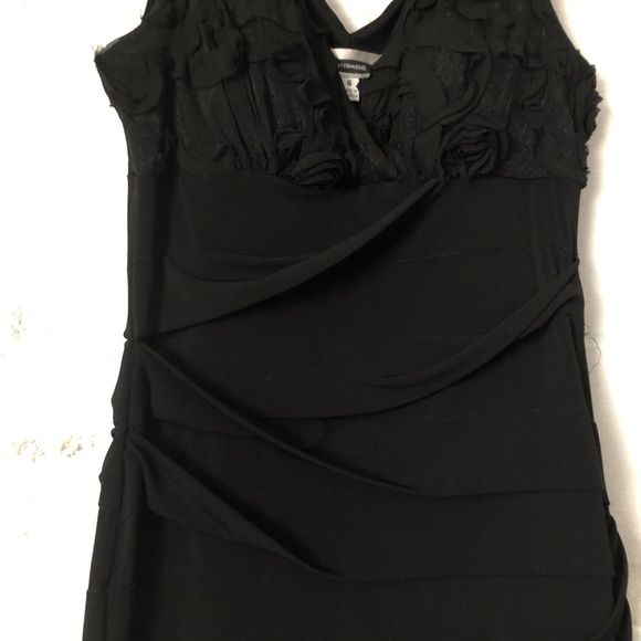 Intermission Black Formfitting Stretch Tank Dress - Picture 2 of 4
